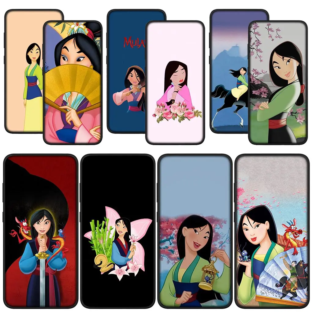 Чехол для телефона Mulan Cartoon Film Samsung Galaxy A02 A03 A01 A11 A42 A70 S7 j6 j8 j7 j2 j5 Prime A6 A8 Plus A7 A9 Soft Case