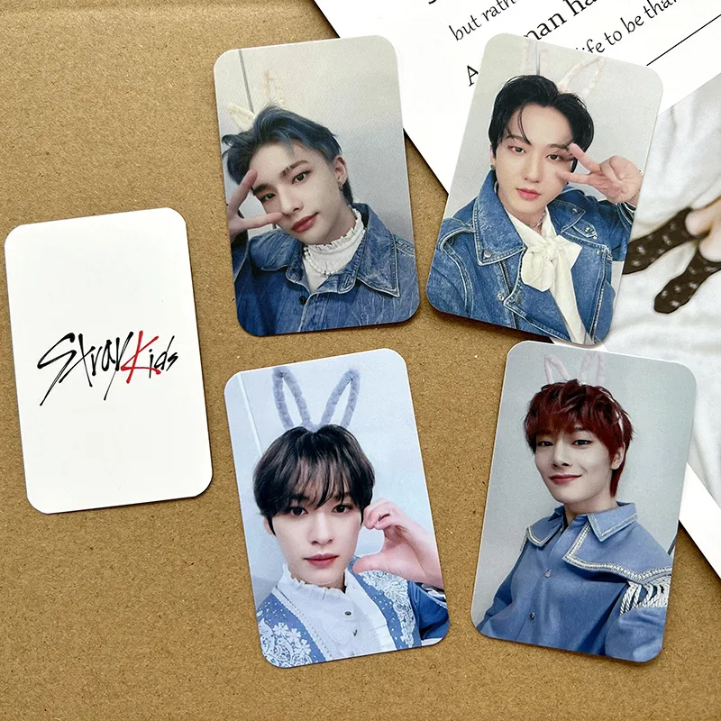 Kpop Idol 8Pcs/Set Lomo Card Stray Kids Super Arena Postcard Album New Photo Print Cards Picture Fans Gifts Collection - купить по