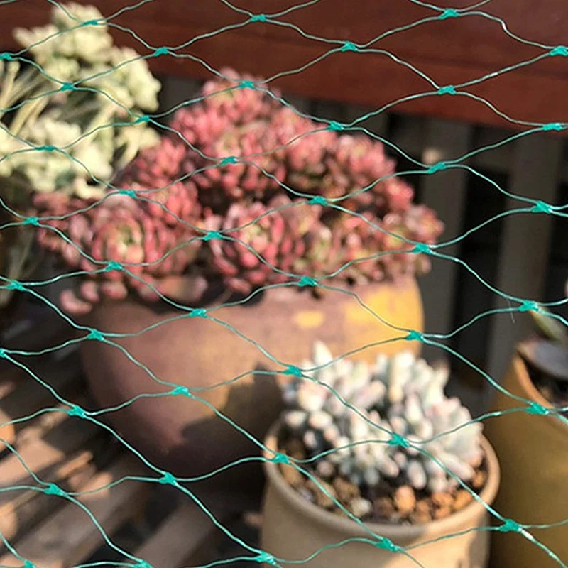 Сетка для садовых птиц многоразовая нейлоновая сетка 13X26 футов защиты фруктовых