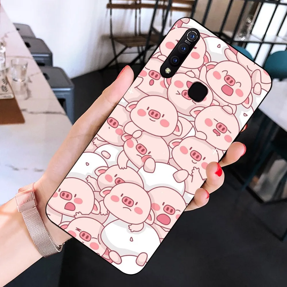 Чехол для телефона с рисунком розовой свиньи Huawei Y9 6 7 5 Prime Enjoy 7s 8 plus 7a 9e 9plus 8E Lite Psmart