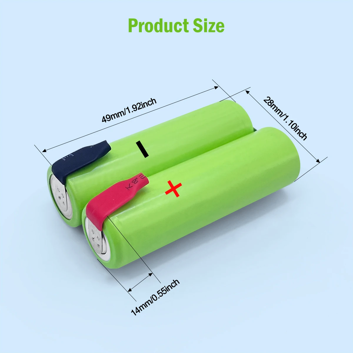 Никель-металлогидридный Аккумулятор AA 2 4 в 1500 мА/ч для самостоятельной сборки