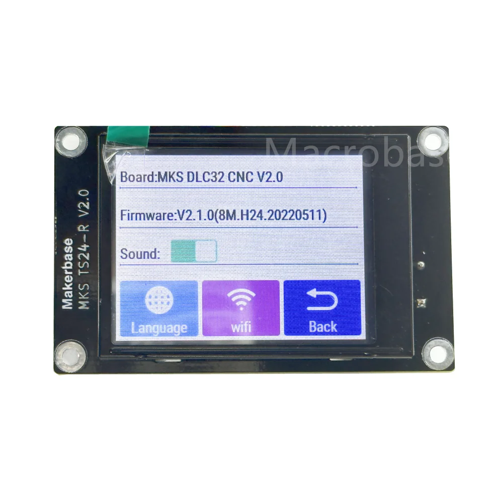 MKS DLC32 CNC shield offline controller 32bit GRBL card 3018 PRO 3020 MAX parts MKS TS24 touch screen for laser engraver machine images - 6