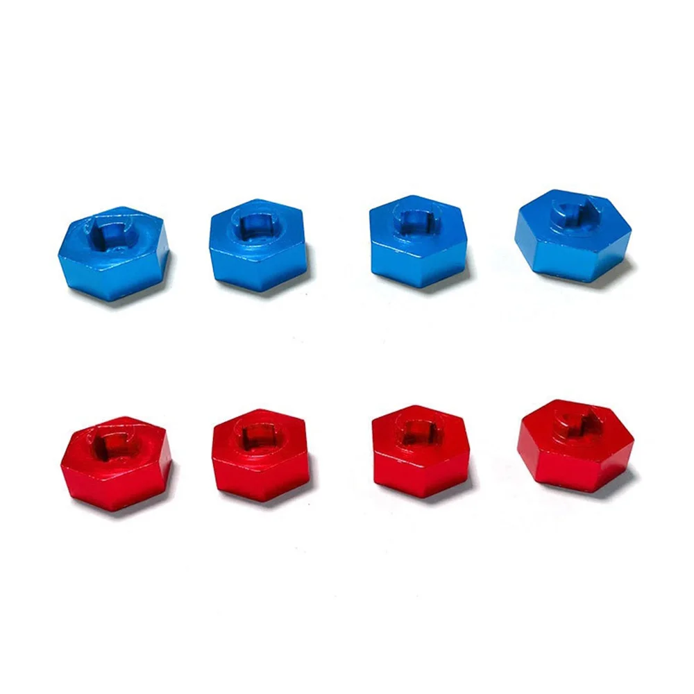 4 шт. металлический шестигранный адаптер для колес Traxxas LaTrax Teton 1/18 детали