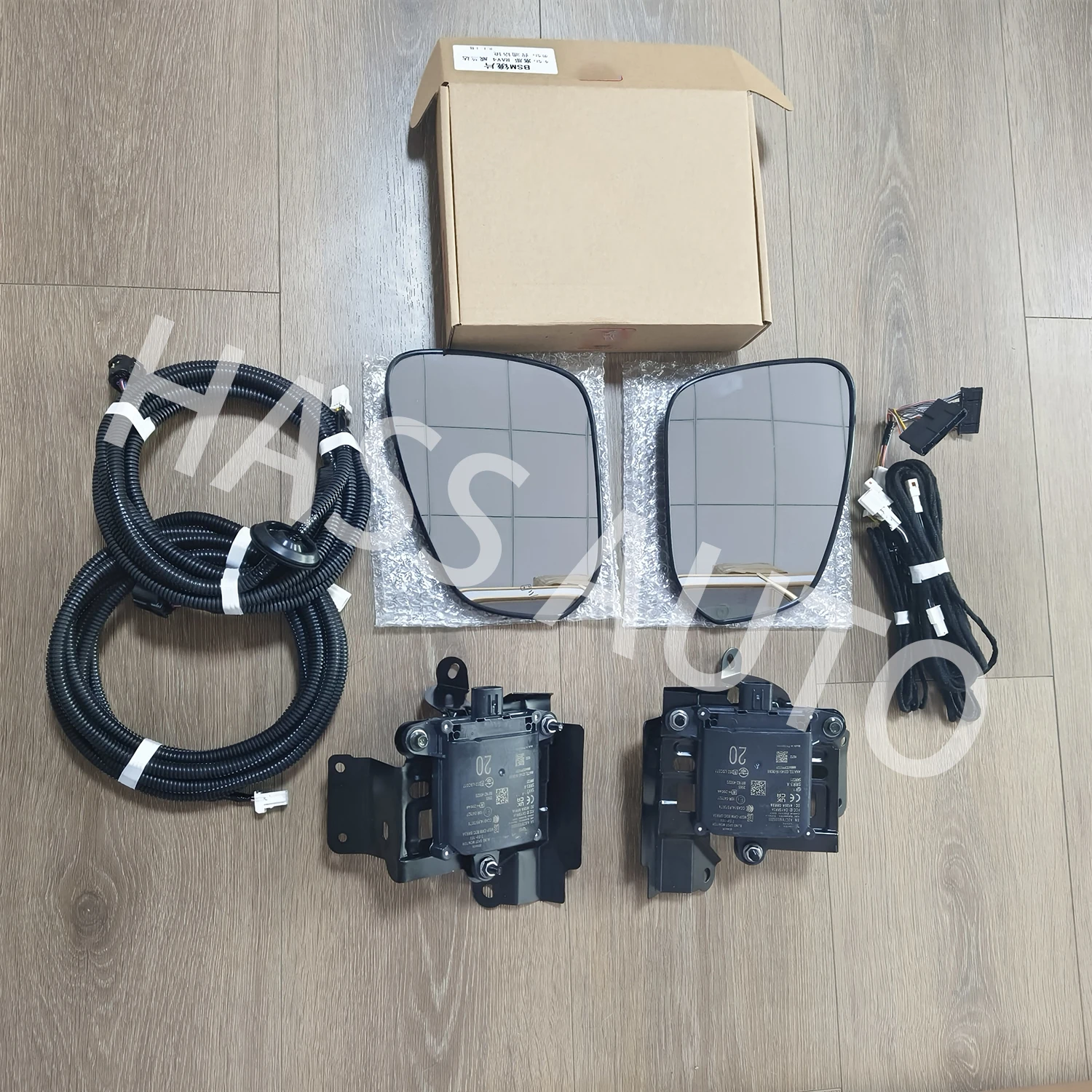 Для TOYOTA Sienna BSM RCTA система мониторинга слепых зон набор зеркал заднего вида модуль