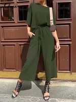 celmia fashion loose pant sets 2022 summer casual streetwear half sleeve drop shoulder tops and elastic waist pants 2 pcs sets