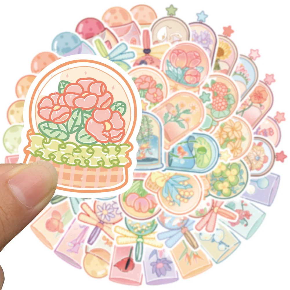 

10/30/50/100PCS Style Flowers Drinks Cartoon Stickers DIY Skateboard Fridge Laptop Motorcycle Luggage Graffiti Sticker Kid Toy