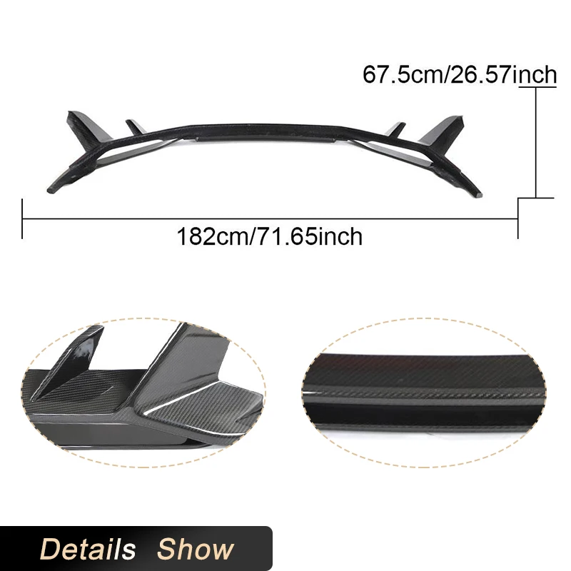 Передний бампер автомобиля разветвитель спойлера сухой карбон для Audi R8 Coupe Convertible