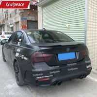 for bmw 3 series 320i 320d e90 m4 style spoiler 2005 2011 high quality abs plastic rear trunk cover spoiler car styling
