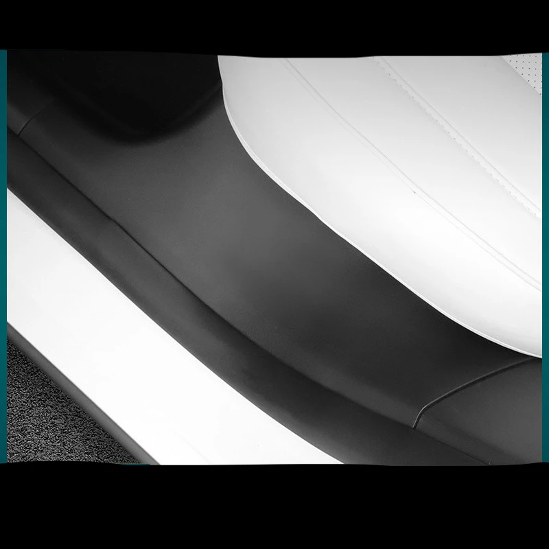 

Suitable for Tesla model Y rear door sill strip built-in protection plate seat under the corner guard anti-dirty pad