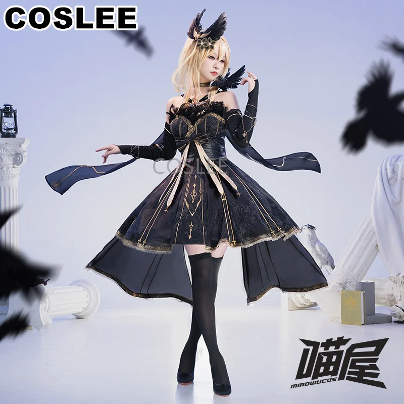 

Косплей Костюм COSLEE аниме Genshin Impact Lumine, костюм для вечеринки на Хэллоуин