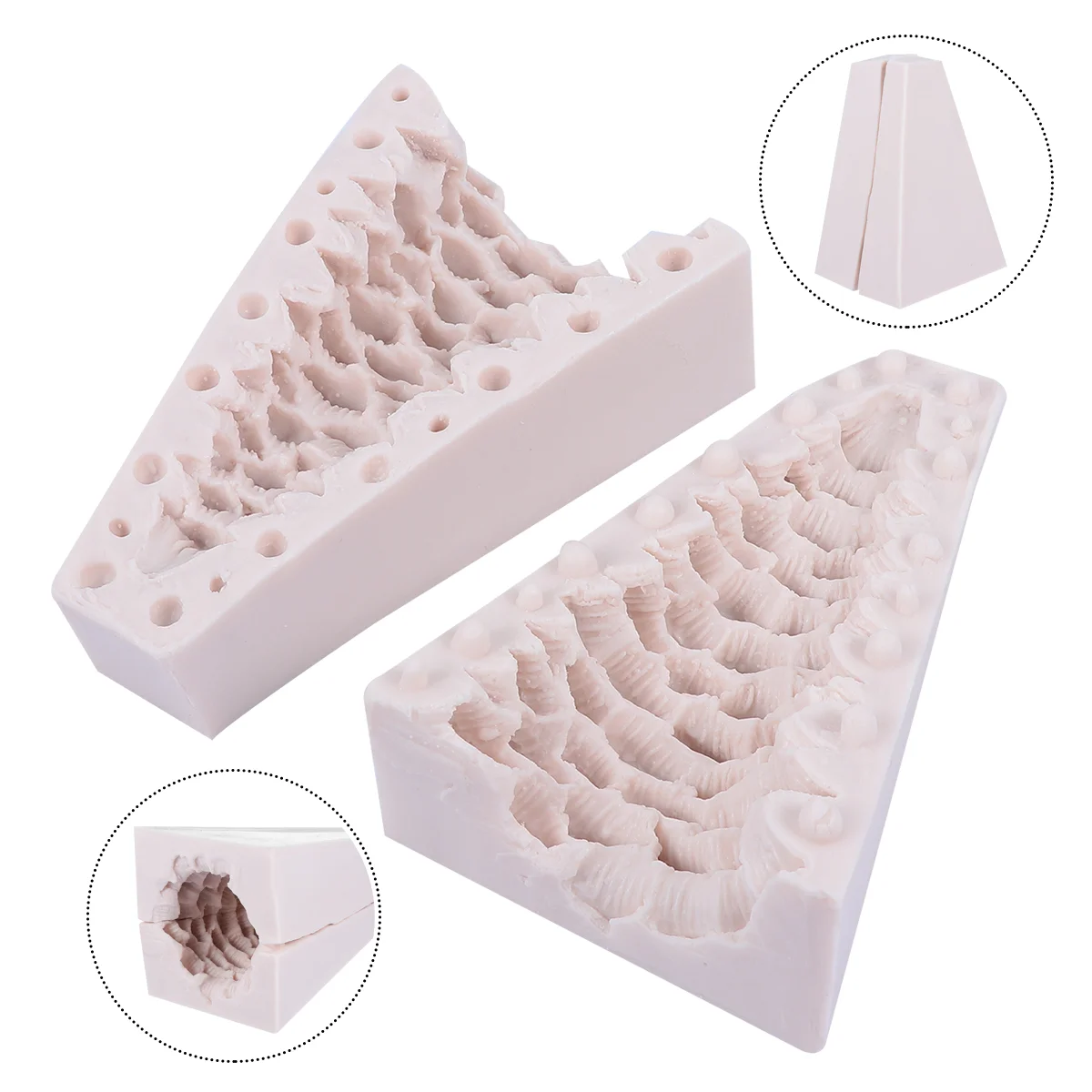 

Christmas Mold Silicone Tree Supplies 3D Figure Pine Moldsparty Snowman Resin Craft Casting Figurine Soap