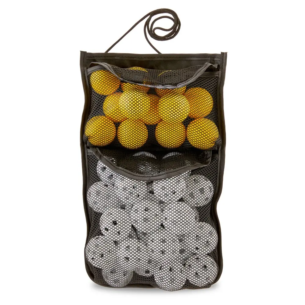 

Assorted Yellow Foam and White Plastic Practice Golf Balls Soft Practice Balls Flexible True Flight Air Ball Outdoor Sports Acce