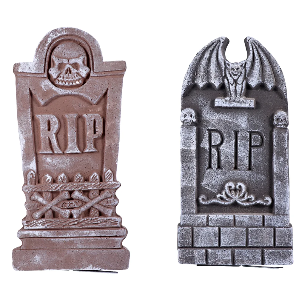 

Tombstone Prop Decorations Tombstones House Haunted Decor Prank Graveyardripgravestone Adornment Ornament Outdoor Lawn Festival