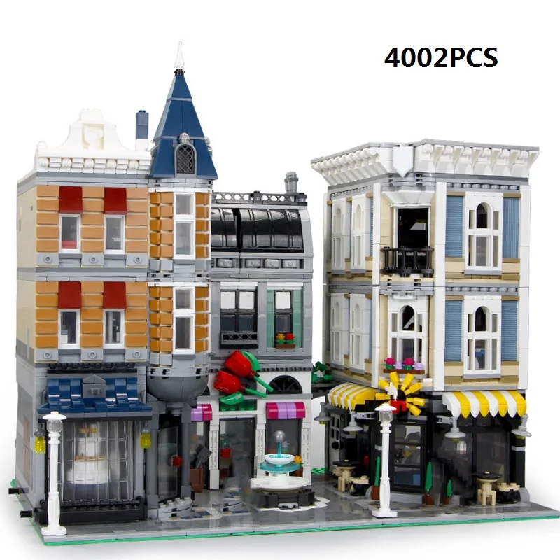4002 шт. Детский конструктор городской центр