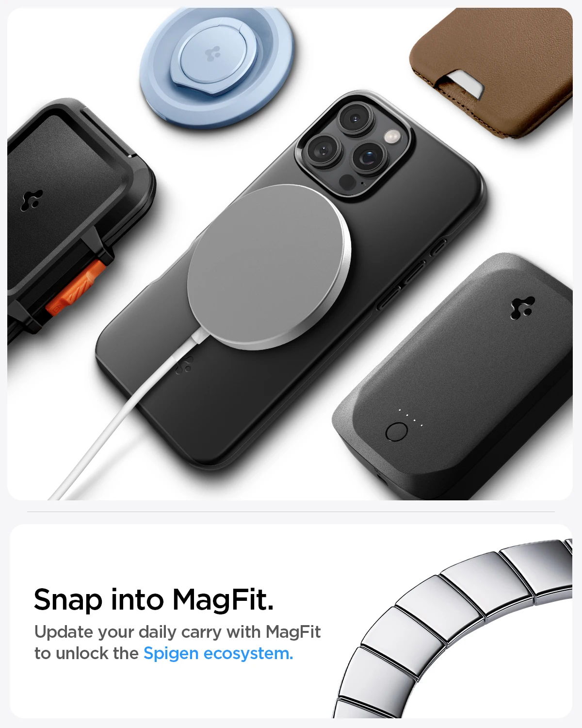 Тонкий чехол Spigen Magfit MagSafe для iPhone 16 Pro Max /