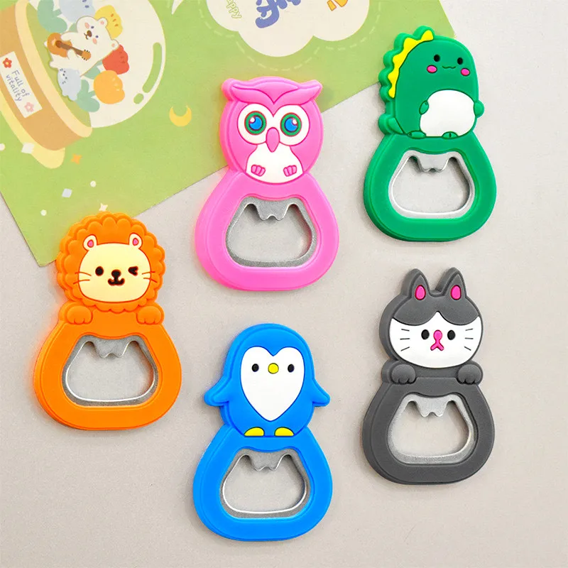 Мультяшная открывалка для бутылок многофункциональная пива и напитков материал