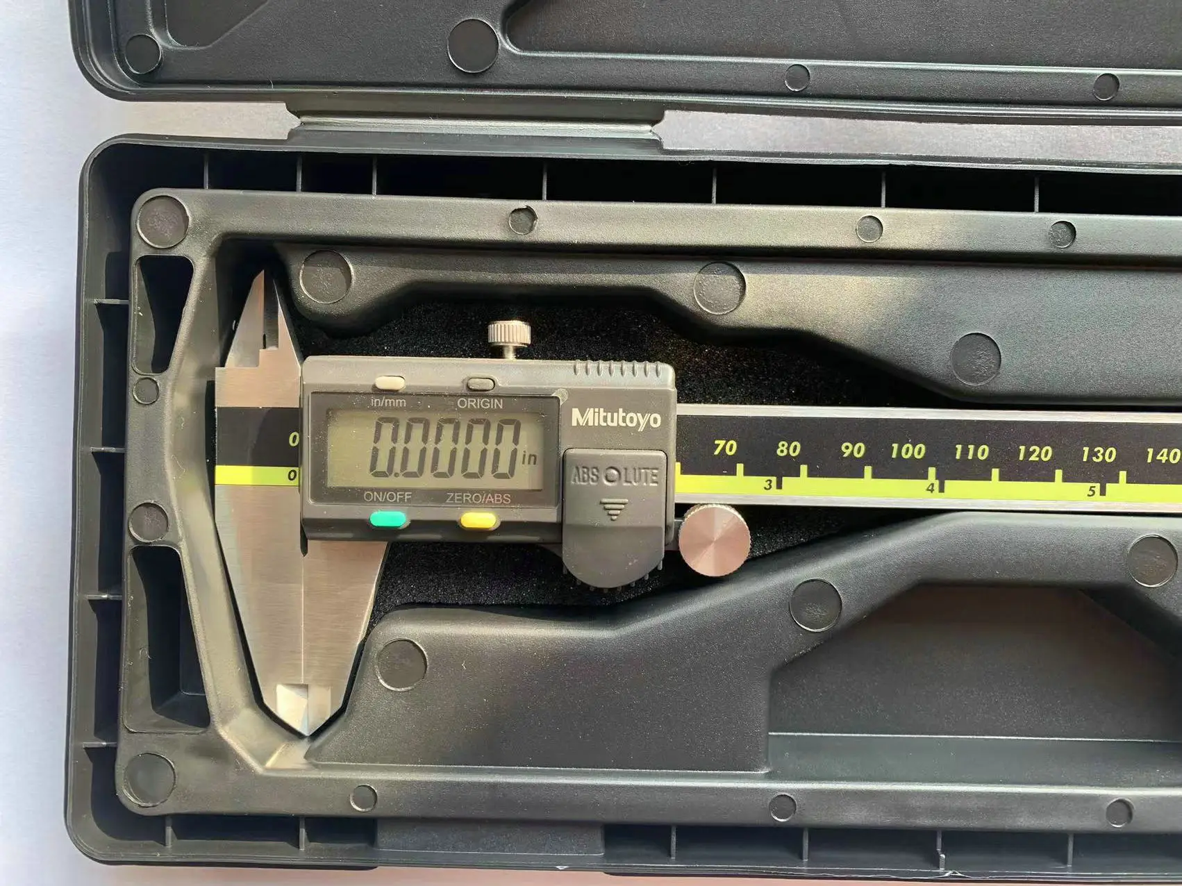 

ЖК-дисплей Mitutoyo, цифровая фотоэлектронная 500-196-20, 6 дюймов, 150 мм, 200 мм, 300 мм, измерительная ручная линейка из нержавеющей стали, инструменты 02