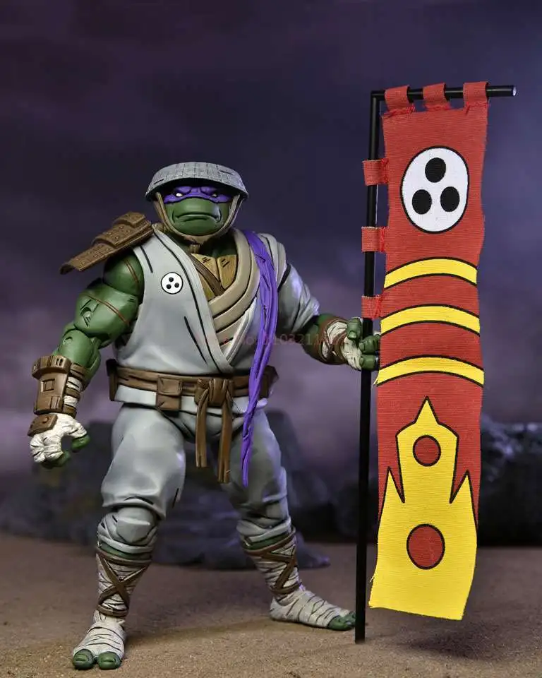 Фото Фигурка Neca последняя экшн-фигурка Ronin Donatello аниме оригинальные модели игрушек Коллекция суставов Подвижная кукла подарок для детей предзаказ №5