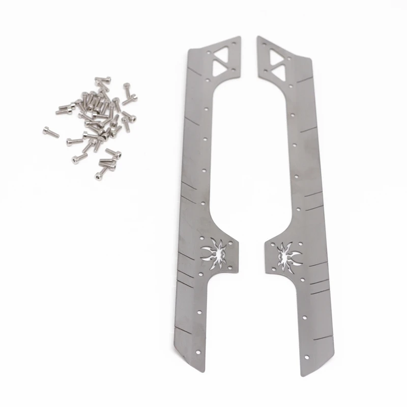 _ Металлическая боковая оболочка для 1/10 радиоуправляемого гусеничного