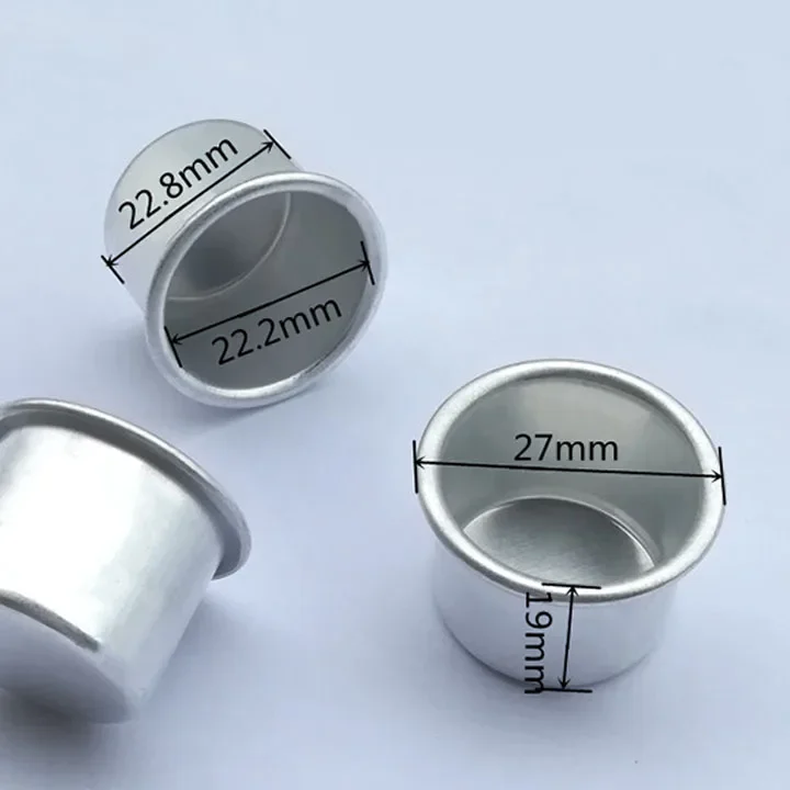 Алюминиевые мини-подсвечники 20 шт.