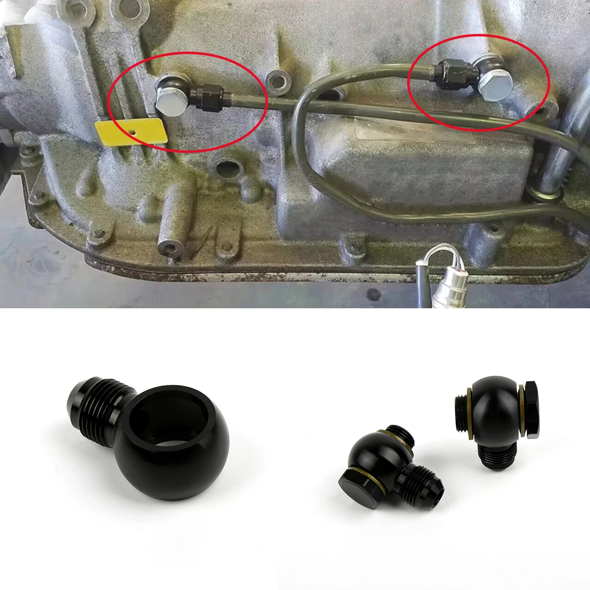 Алюминиевая основа для болтов 16*1 5/M18*1 5/M22 * 1 5 Мужская оснастка AN8/AN10 адаптер