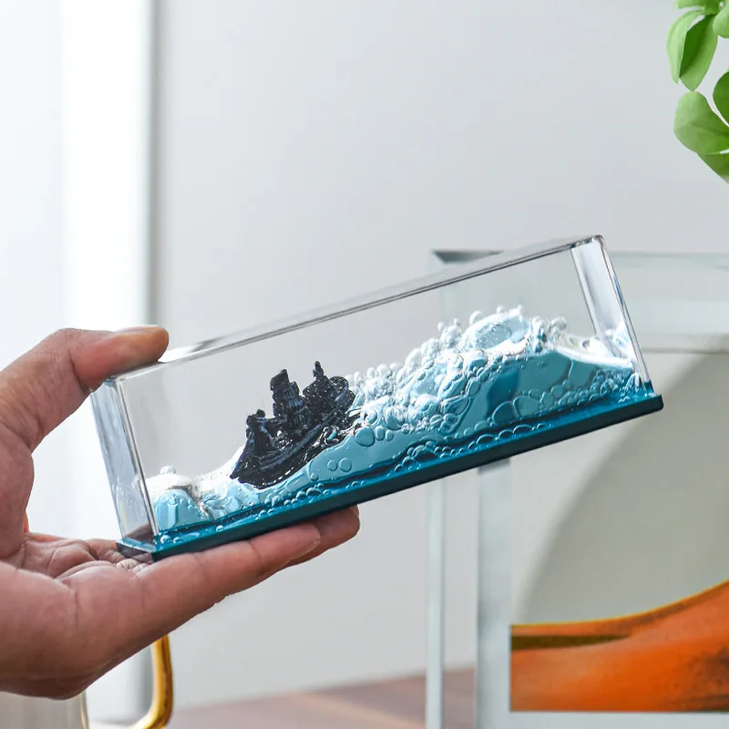 Yiyi Домашний Декор Титаник Круизный Корабль Дрейф Бутылка Настольное Украшение