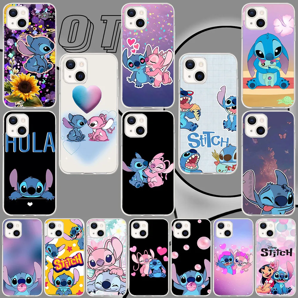 PK-45 Love Stitch Гибкий чехол из ТПУ для LG K50S K61 Q61 K9 Q52 K12 Q60 K50 V40 V50 V60 K92 K51S Stylo 6 VELVET Prime Max