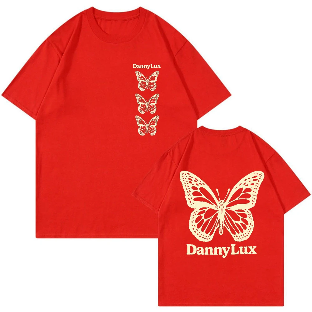 Футболка DannyLux Merch с бабочкой 2023 футболка World Tour круглым вырезом и коротким рукавом