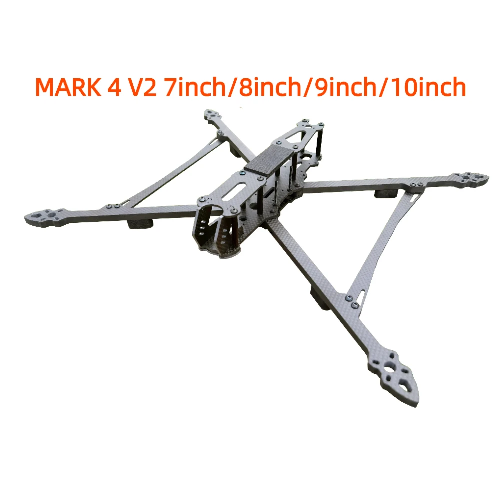 Гоночный дрон Mark 4 V2 FPV из углеродного волокна | AliExpress