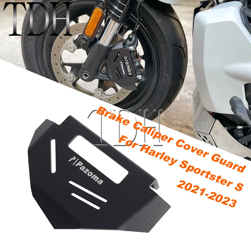 

Алюминиевая защитная крышка для переднего тормозного суппорта мотоцикла для Harley Sportster S RH1250S 2021-23 RH 1250S