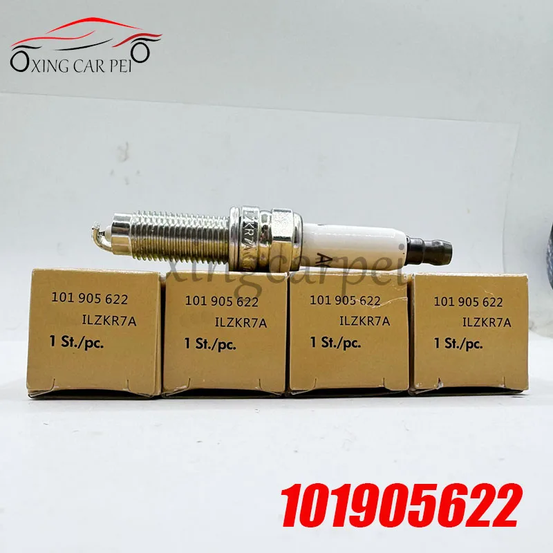 

4-6 шт. 101905622 ILZKR7A 1961, иридиевые свечи зажигания для Q7 Porsche Cayenne Volkswagen Eos Phaeton Touareg Bugatti 3.6L
