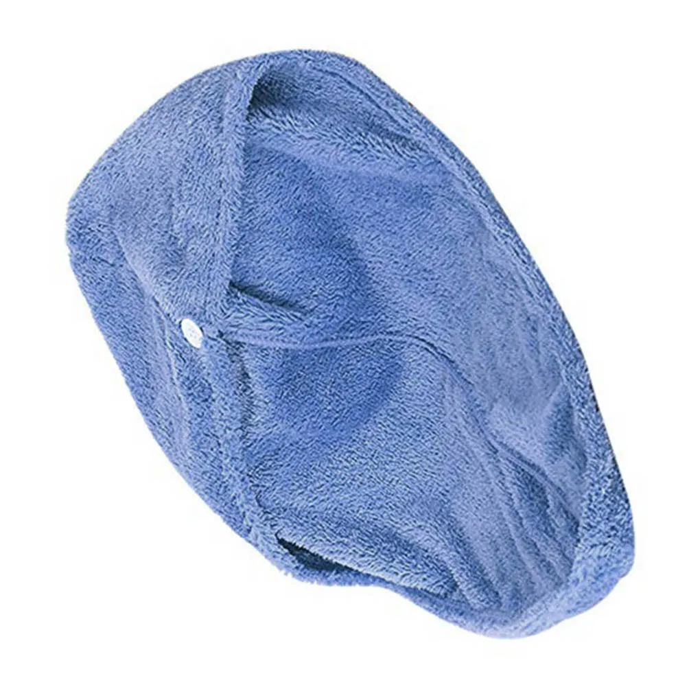 

Magic Microfiber Quick Dry Hair Dryer Towel Bath Wrap Hat Quick Hat Headscarf Drying