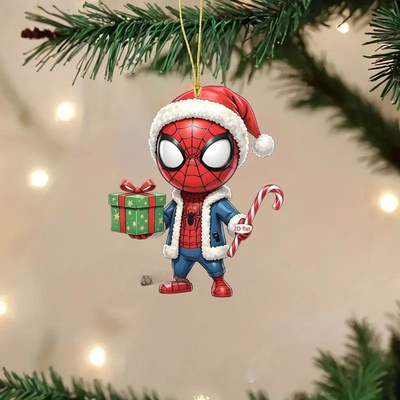MINISO Человек-паук подвеска рождественская елка полиэстер