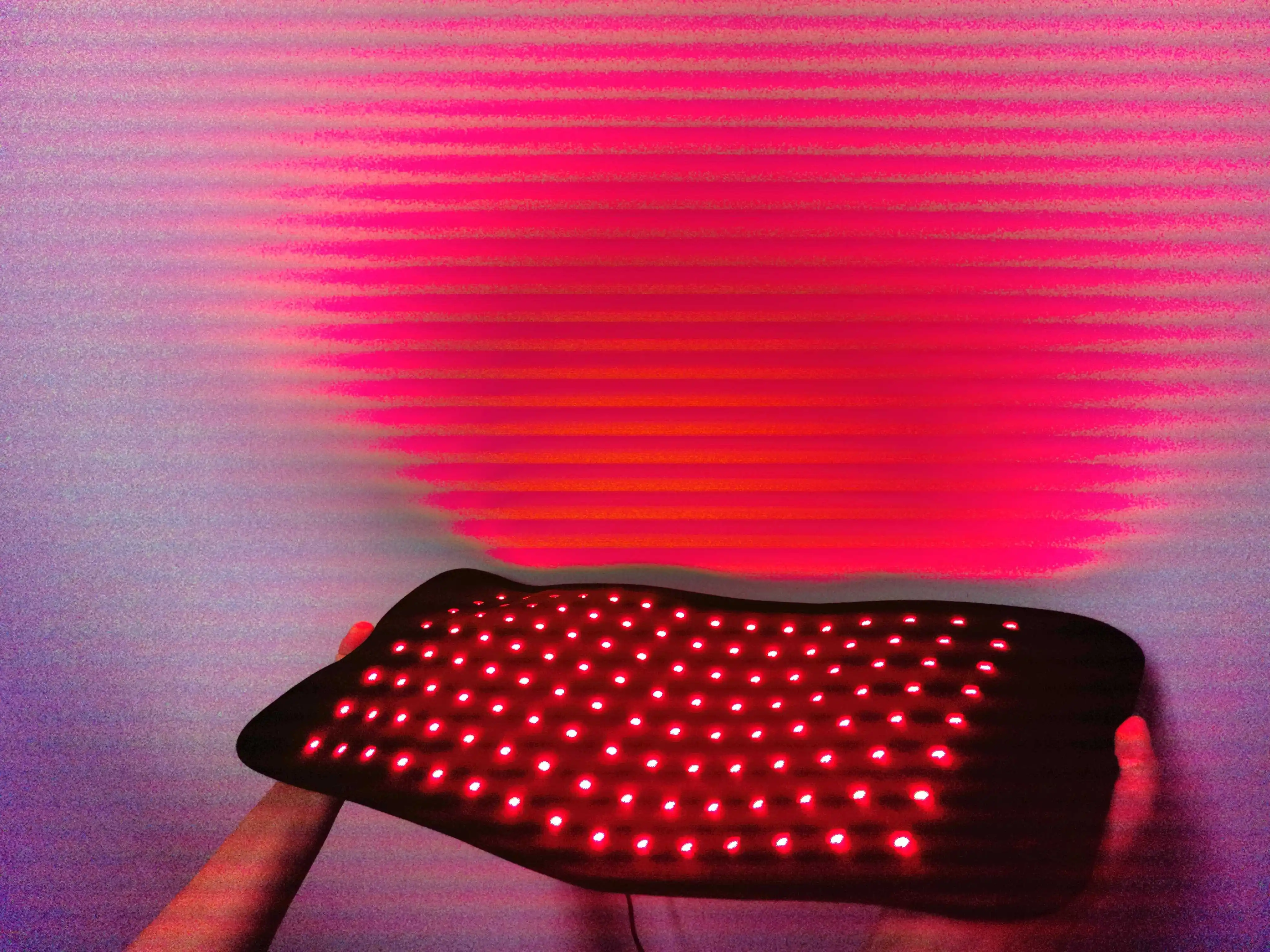 Новое поступление 2024 Силиконовый красный фоторемень нм