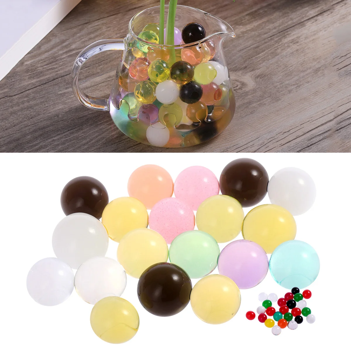 

3000pcs Soil for Soil Growing Beads Jelly Beads for Vase Jelly