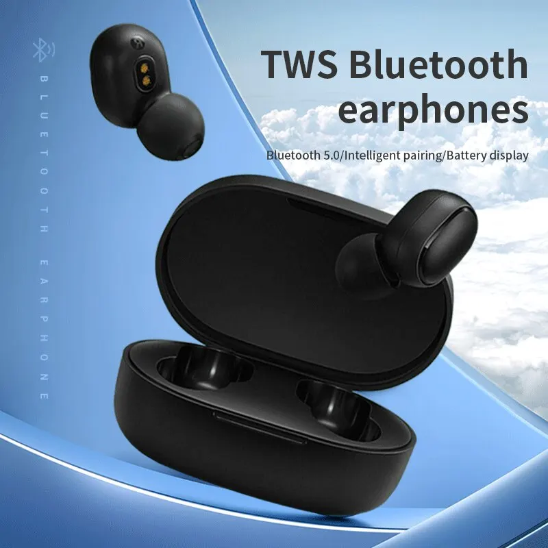 

Наушники-вкладыши A6s, Tws, Bluetooth 50, с микрофоном