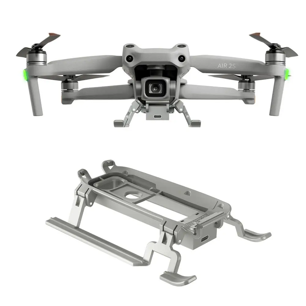 

Led Light Landing Gear Folding Extended Leg Tripod for Dji Mavic Air 2/2s Drone Accessories Illuminated Luminous Training Rack