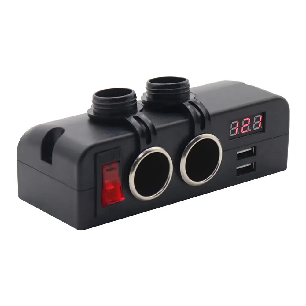 

Зарядное устройство для автомобиля, 12/24 в, Usb, с индикатором