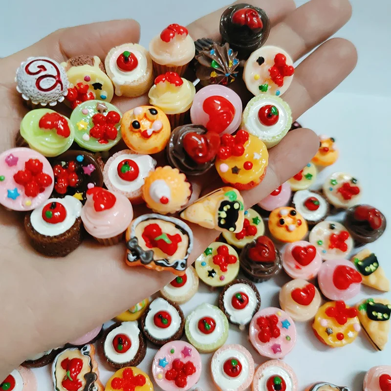 Масштаб 1/12 миниатюрный кукольный домик мороженое торт хлеб десерт еда для Барби