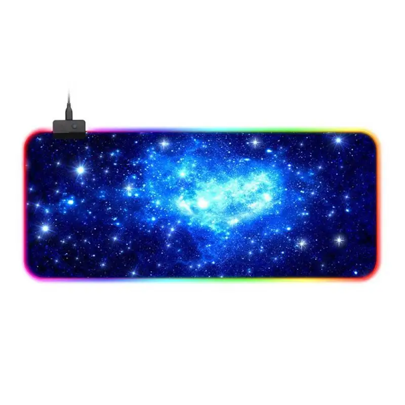 

RGB Keyboard Pad And Mousepad National Tide Cartoon Animation Video Games Led Luminous Large Mouse Pad