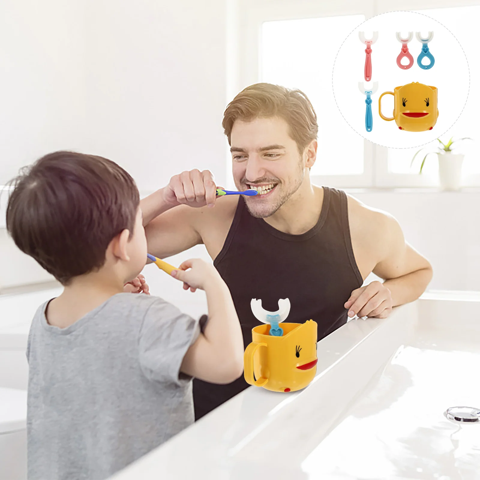 

Convenient Delicate Practical Creative Durable Manual Toothbrushes Tooth Brushes for Kids