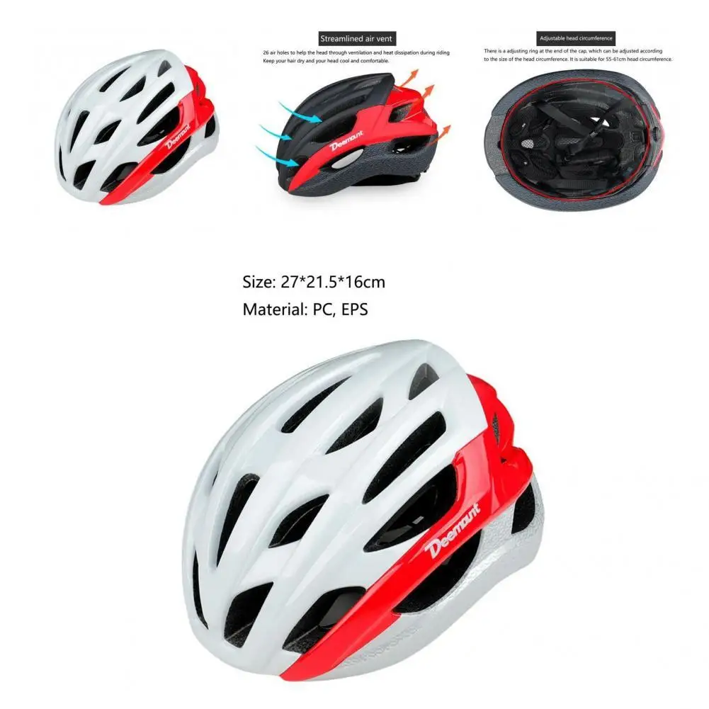 

Bike Helmet Practical Comfortable Assorted Mountain Bike Helmet Breathable Sun-proof Road Bike Head Wear
