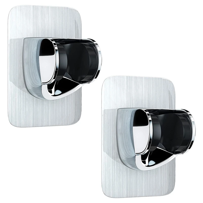 

Hand Shower Holder No Drilling, Pack Of 2 Adhesive Angle Adjustable Shower Holder Shower Holder, Waterproof