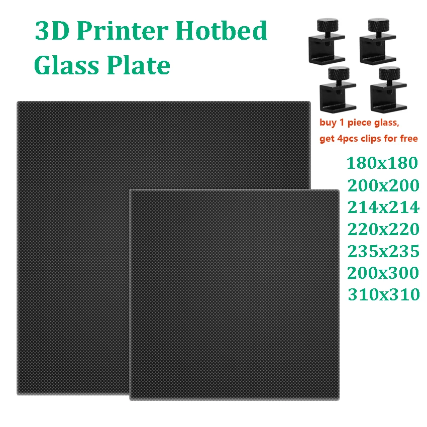 

3D Printer Hotbed Ultrabase Glass Plate Heatbed Platform Build Surface Glass Plate Lattice Gass Hot Bed For Ender 3 Ender 5 CR10