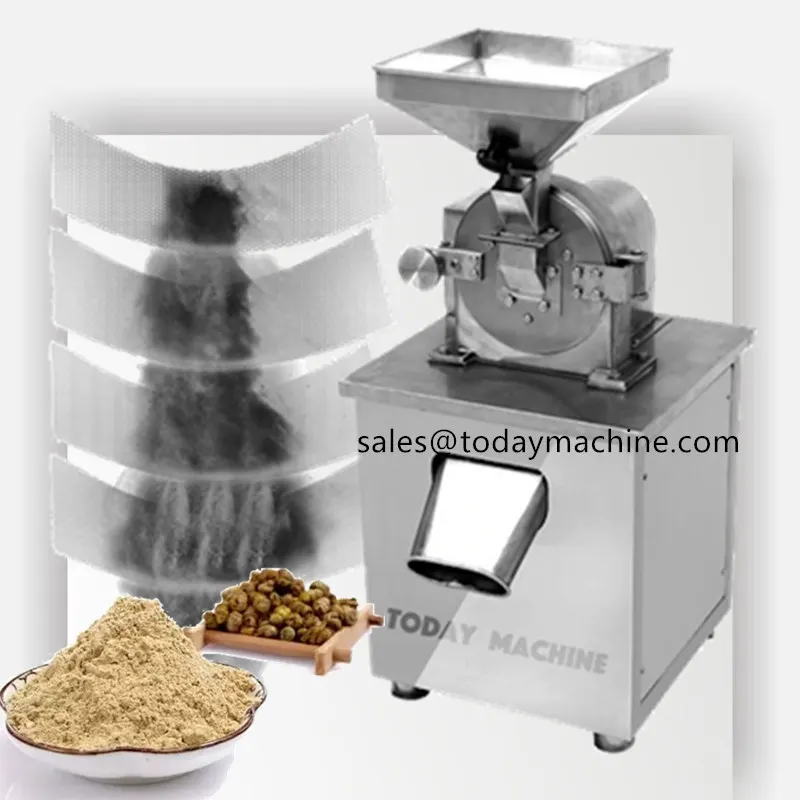 

Hot Sale Cost-Efficient High Speed Small Dry Moringa Leaf Herb Grinding Machine