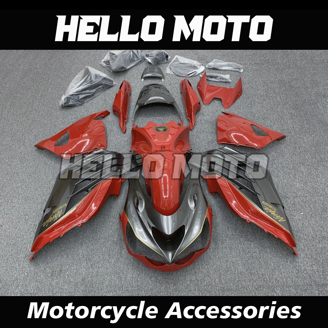 

For ZX-14R ZZR1400 2012 2013 2014 2015 2016 2017 2018 2019 Motorcycle Shell Fairings Spoiler Body ABS Injection Molding