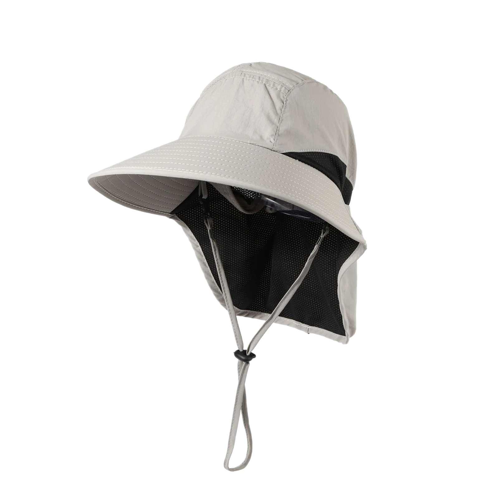 

Шляпа с широкими полями для мужчин и женщин, защитная быстросохнущая дышащая шапка от солнца, для активного отдыха, велоспорта, походов, лет...