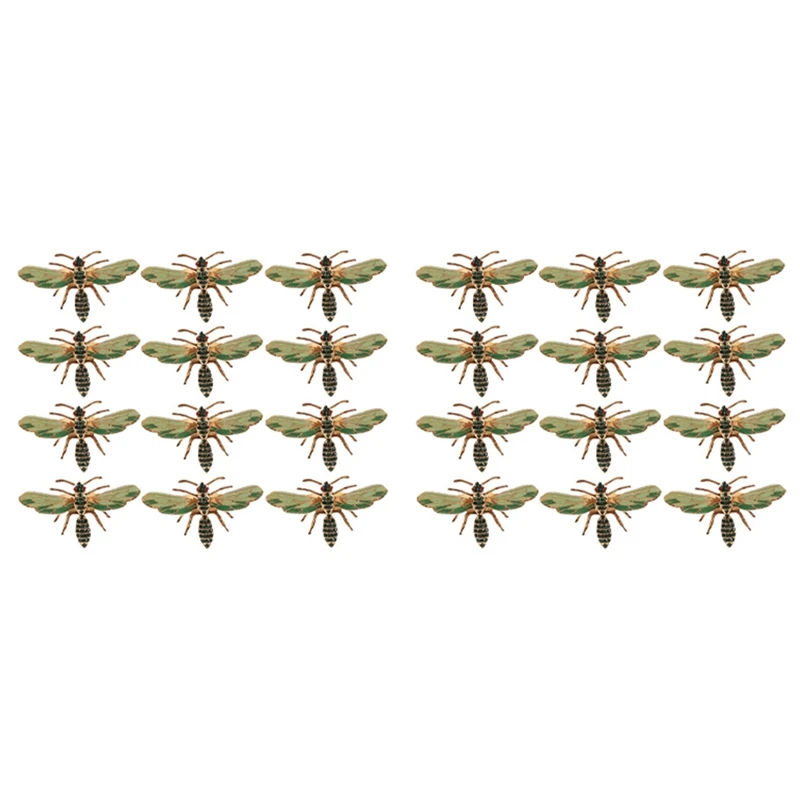 

24 шт., пряжка для салфеток в виде стрекозы