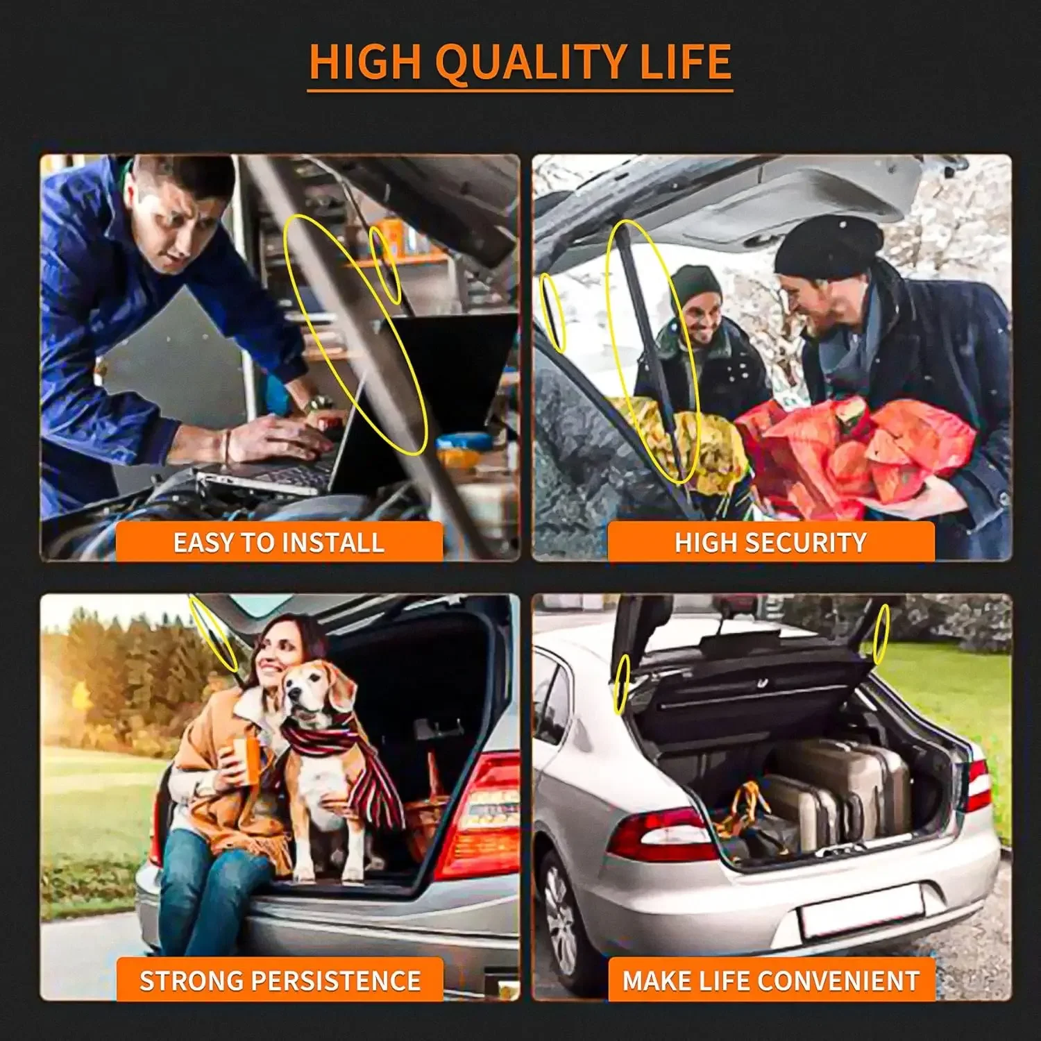 Подъемная опора люка задней двери для Mercedes-Benz W166 ML GLE-Class ML350 ML63 2013-2015 1668901130 1669802164