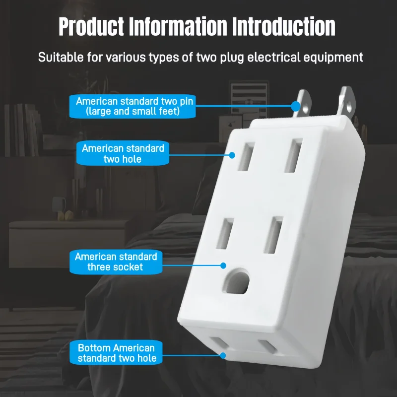 Адаптер питания SanCableCord 3 в 1 белый